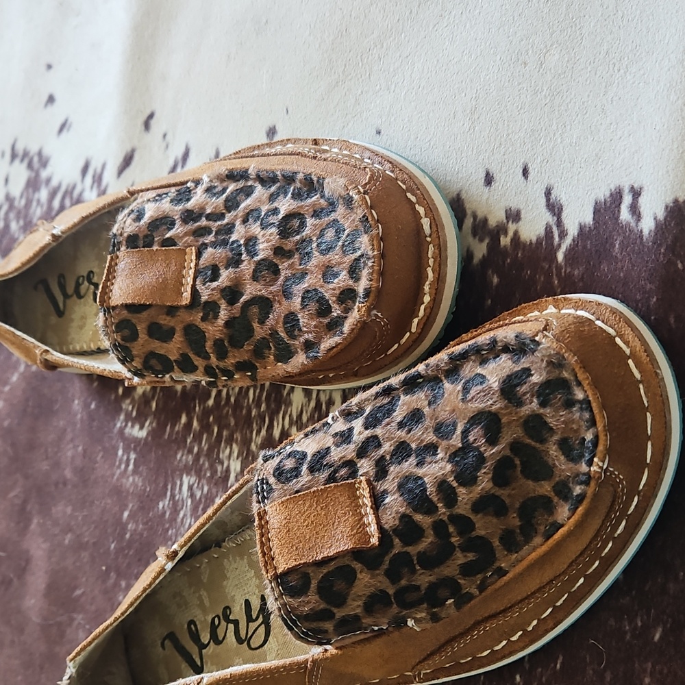Leopard Print Very G Loafers